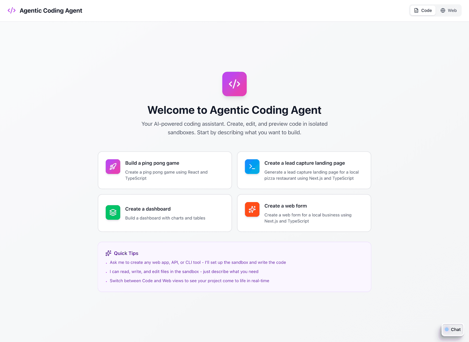 Full‑Stack Coding Agent Starter Kit illustration